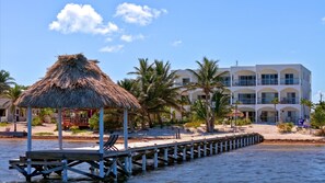 Exterior - 1BR Seashell Suite | Groundfloor@Blue Water Beach (San Pedro)