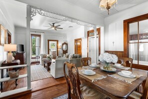 Dining - Pet Friendly, Rustic Cottage with Hot Tub and Charming Backyard, Perfect for a Weekend Escape from Austin, Texas (Fredericksburg)