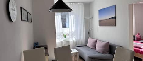 TV, DVD player, stereo