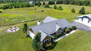 Exterior - Charming Cottage with Fire Pit on 5 Acres near Downtown Baileys Harbor, WI (Baileys Harbor)