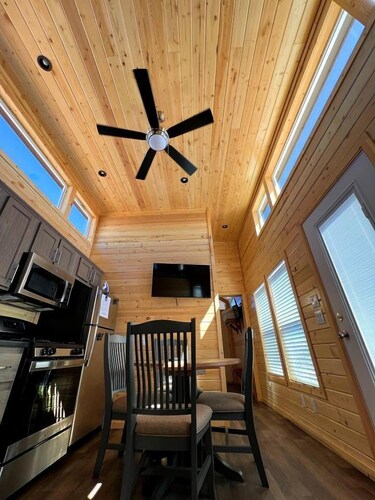 Stylish Tiny Home Getaway with Spacious Loft & Outdoor Area in Williams, Arizona