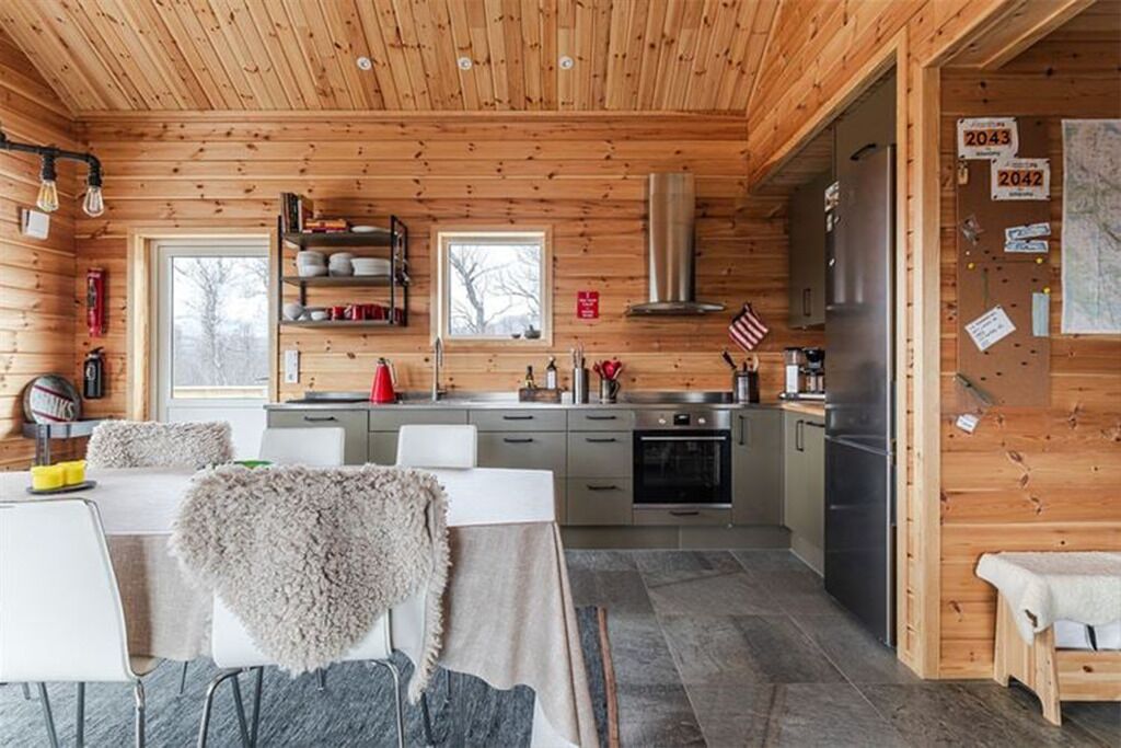 Cabin, 3 Bedrooms, Pets not allowed, Mountainside | Private kitchen