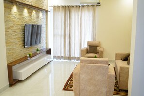 Living area - Harmony Haven: Luxurious 3BHK Haven for All. (Sahibzada Ajit Singh Nagar)