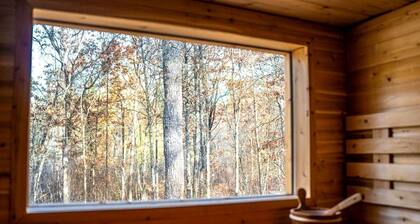 Pet Friendly Yurt with a Shared Sauna House in Northern Wisconsin, Ideal for a Weekend Escape in the Wilderness