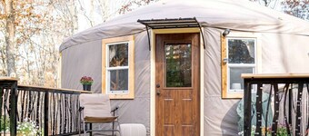 Pet Friendly Yurt with a Shared Sauna House in Northern Wisconsin, Ideal for a Weekend Escape in the Wilderness