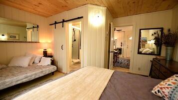 1 habitación, tabla de planchar con plancha, wifi y ropa de cama
