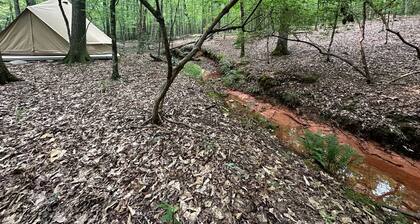 Romantic Bell Tent Retreat in Georgia’s Enchanted Forest near Lake Oconee