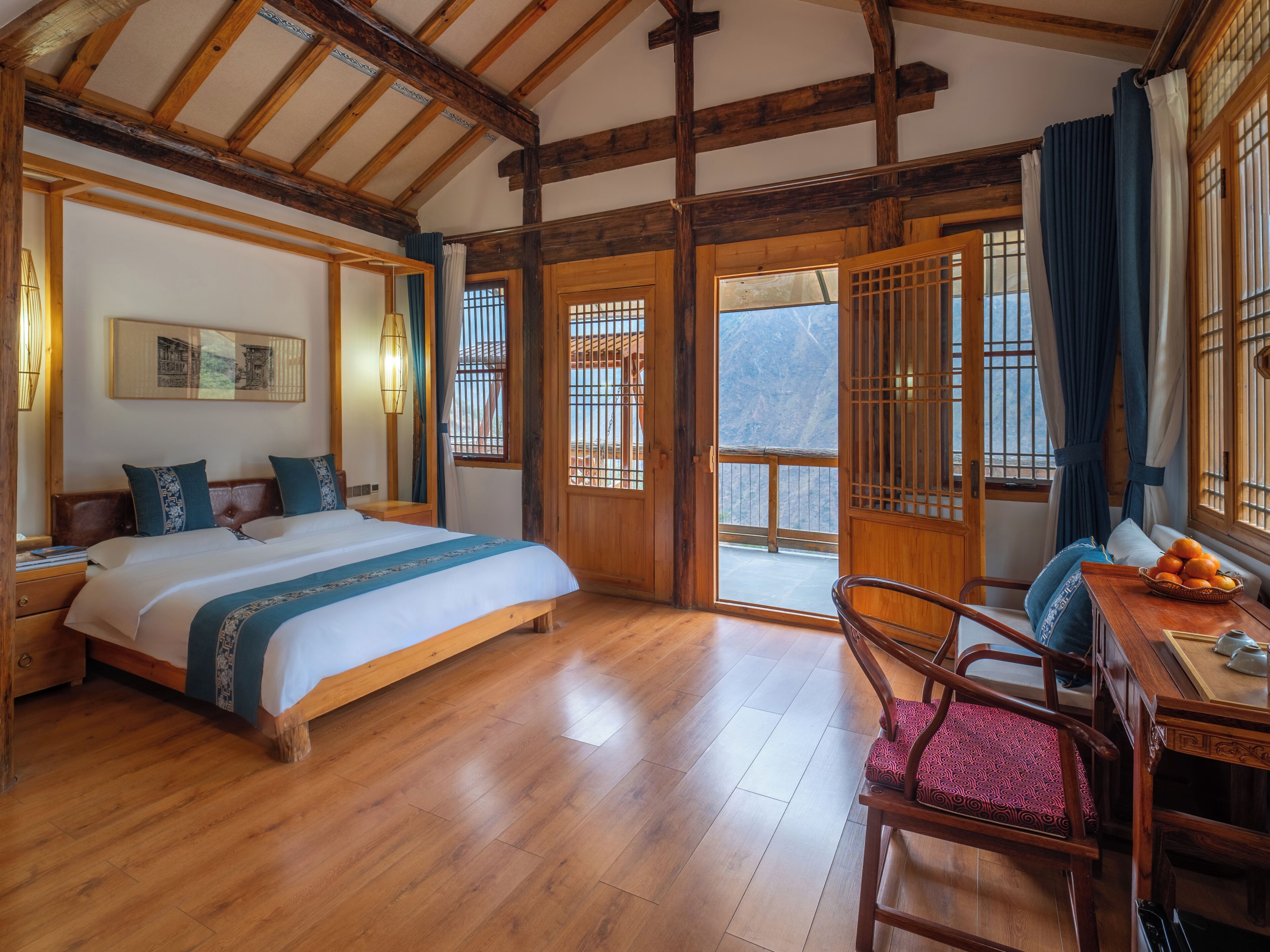 Quadruple Room, Hill View | Free WiFi, bed sheets