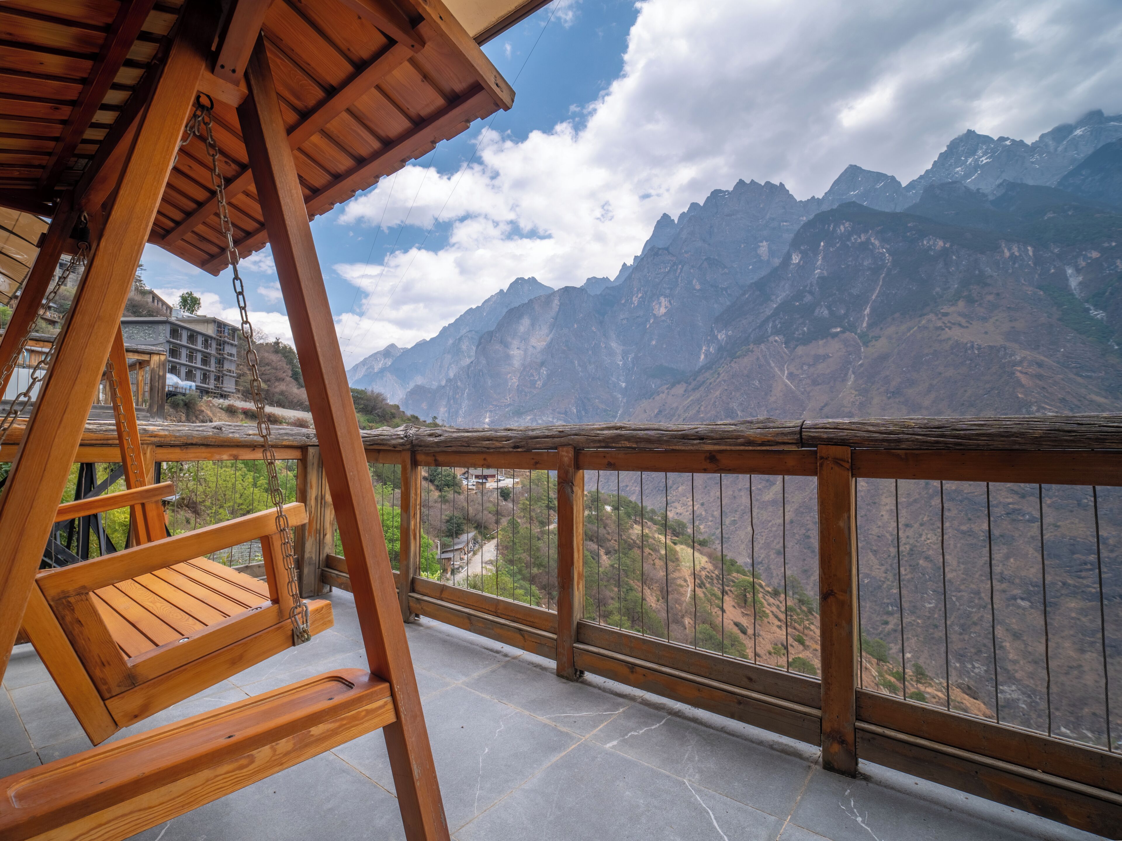Chambre Quadruple, vue colline | Terrasse/Patio