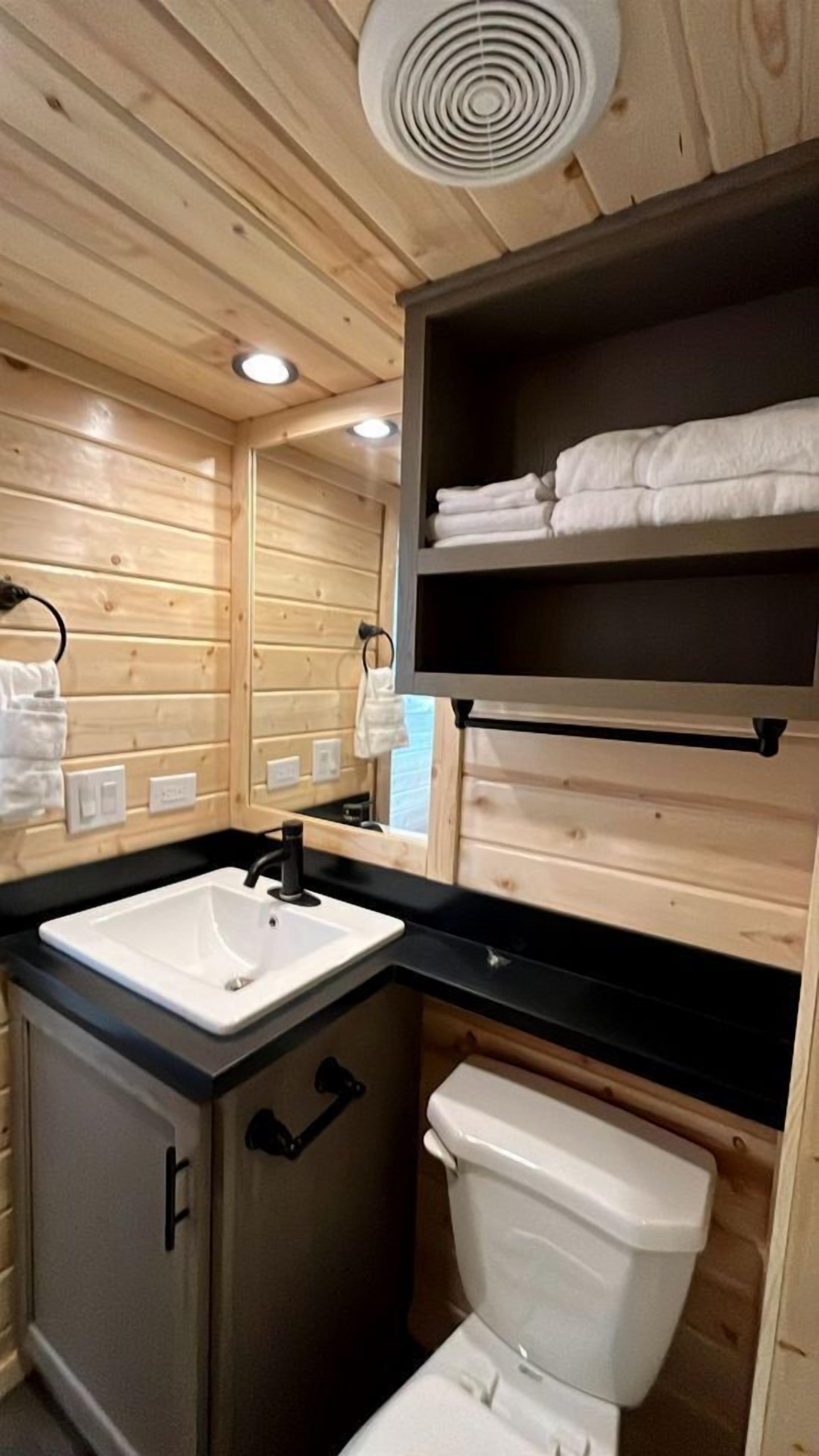 Hair dryer, towels