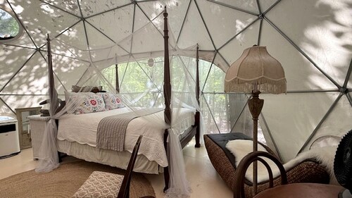 Sublime Geodesic Dome Haven near Lake Oconee in Georgia