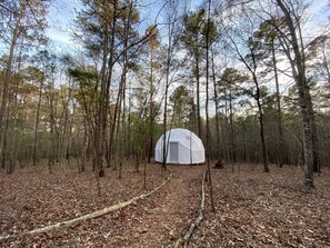 Exterior - Sublime Geodesic Dome Haven near Lake Oconee in Georgia (Eatonton)