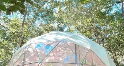 Sublime Geodesic Dome Haven near Lake Oconee in Georgia