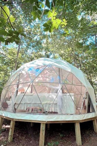 Sublime Geodesic Dome Haven near Lake Oconee in Georgia