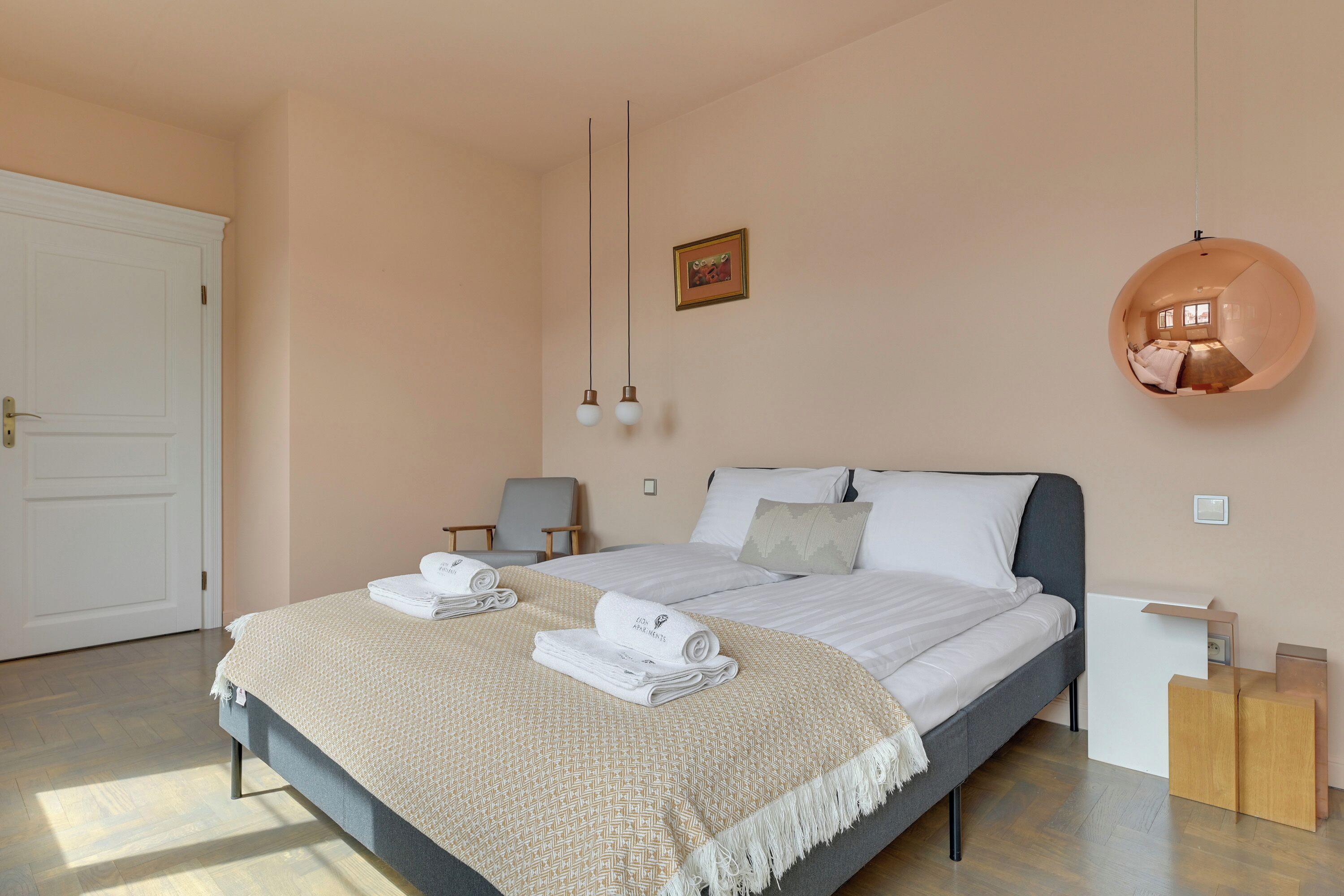 Family Apartment, Balcony, Courtyard View | Individually decorated, laptop workspace, iron/ironing board