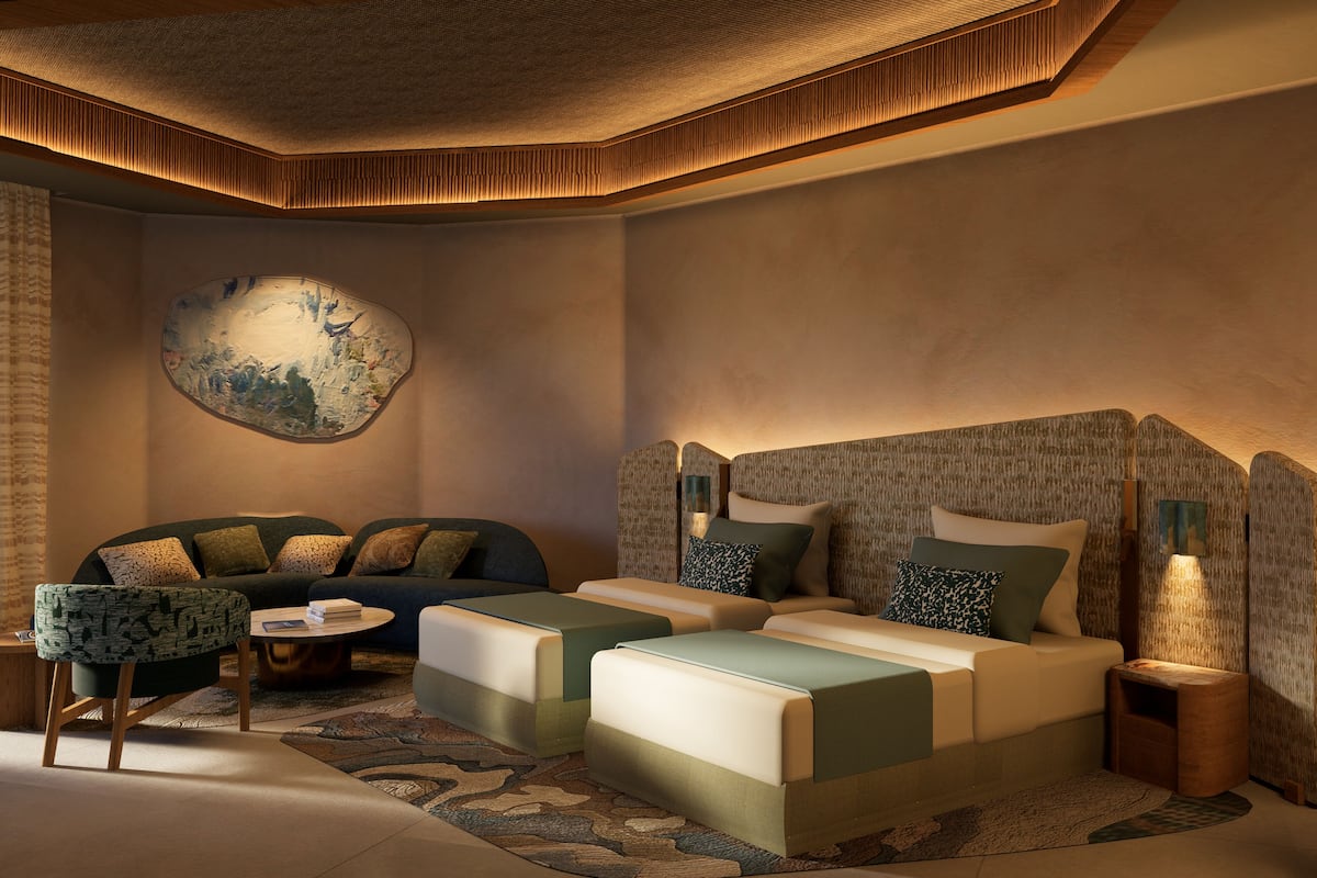 Sängtillbehör av högsta kvalitet, duntäcken, bäddmadrasser och minibar
