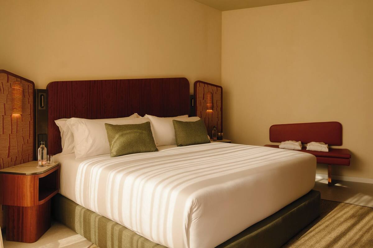 Premium bedding, down duvets, pillow-top beds, minibar