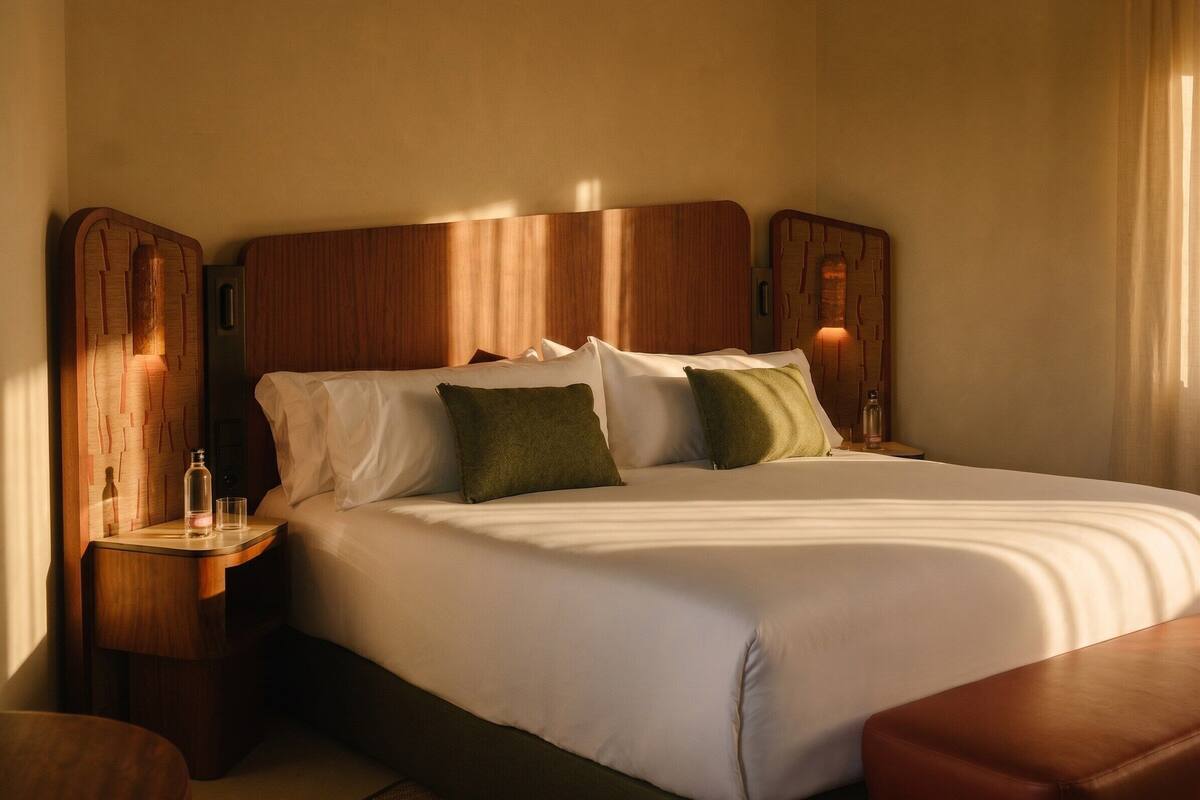 Premium bedding, down duvets, pillow-top beds, minibar