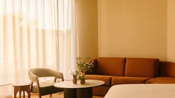 Premium bedding, down duvets, pillow-top beds, minibar
