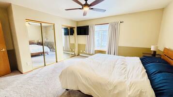 4 chambres, fer et planche Ă repasser, Wi-Fi, draps fournis