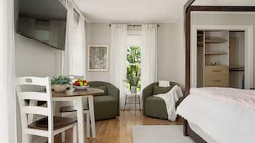 1 Schlafzimmer, Bügeleisen/Bügelbrett, kostenloses WLAN, Bettwäsche