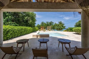 House | 2 bedrooms, Internet - Luxe 2-br Ocean-view Apartment With Pool Gym Spa (Cartagena)