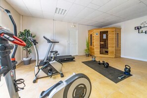 Fitness facility - Chalet Halo du Tilleul (Rivières)