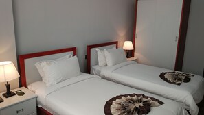 Family Double Room Single Use | Memory-foam beds, in-room safe, desk, laptop workspace - Safe Addis Hotel and Spa (Addis Ababa)