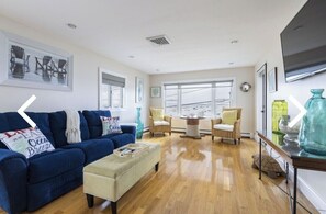 Smart TV - Luxury waterfront condo in Historic Jamestown, RI, steps to the beach. (Jamestown)