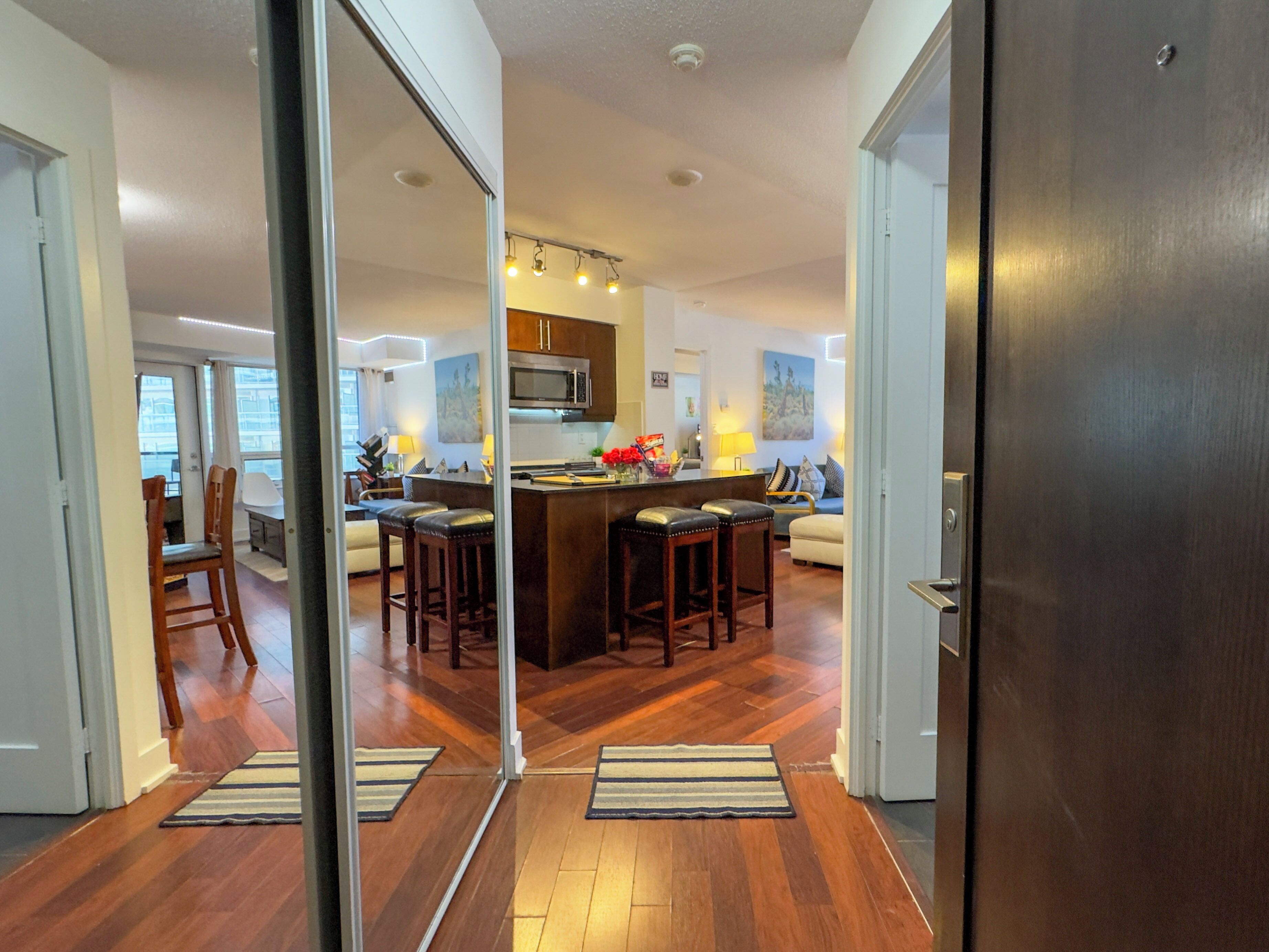 Appart'hôtel, 3 chambres, accessible aux personnes à mobilité réduite, balcon | Intérieur