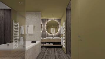 Superior suite, balkon, uitzicht op heuvels | Spa | Sportmassages, 3 behandelingsruimtes, massagebehandelingen