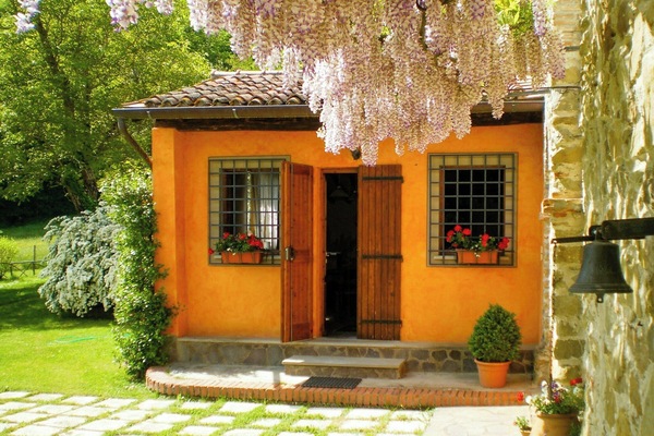 Detalhe da fachada