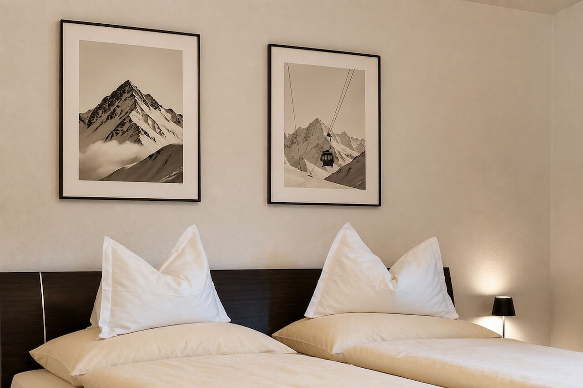 Apartamento, 2 quartos | Cofres nos quartos, quartos à prova de som, Wi-Fi de cortesia