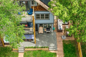 Terrace/patio - Historic Craftsman Gem w/ Hot Tub, 5 Min to Downtown (Boulder)