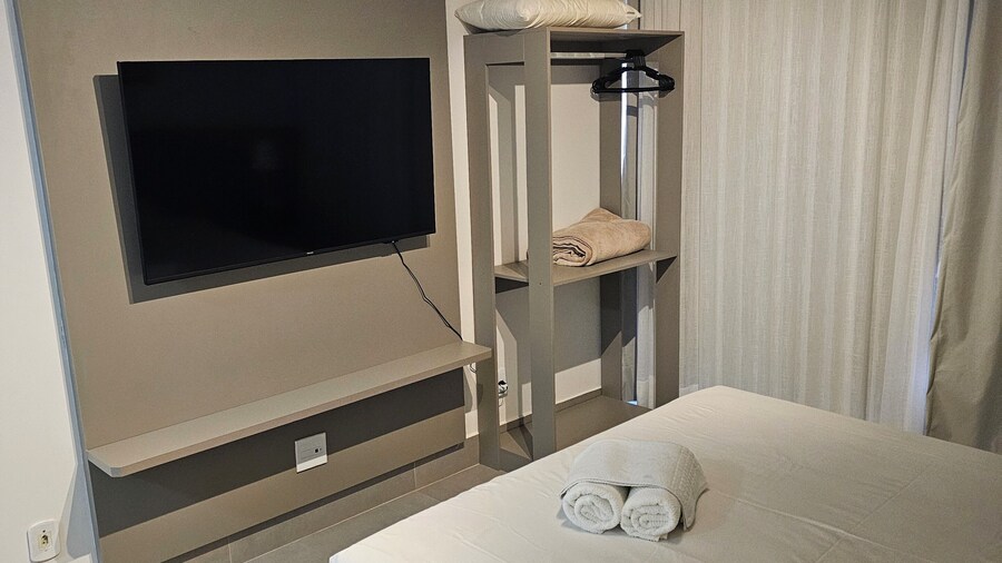 Flat 109 Norte Novo e Completo 204