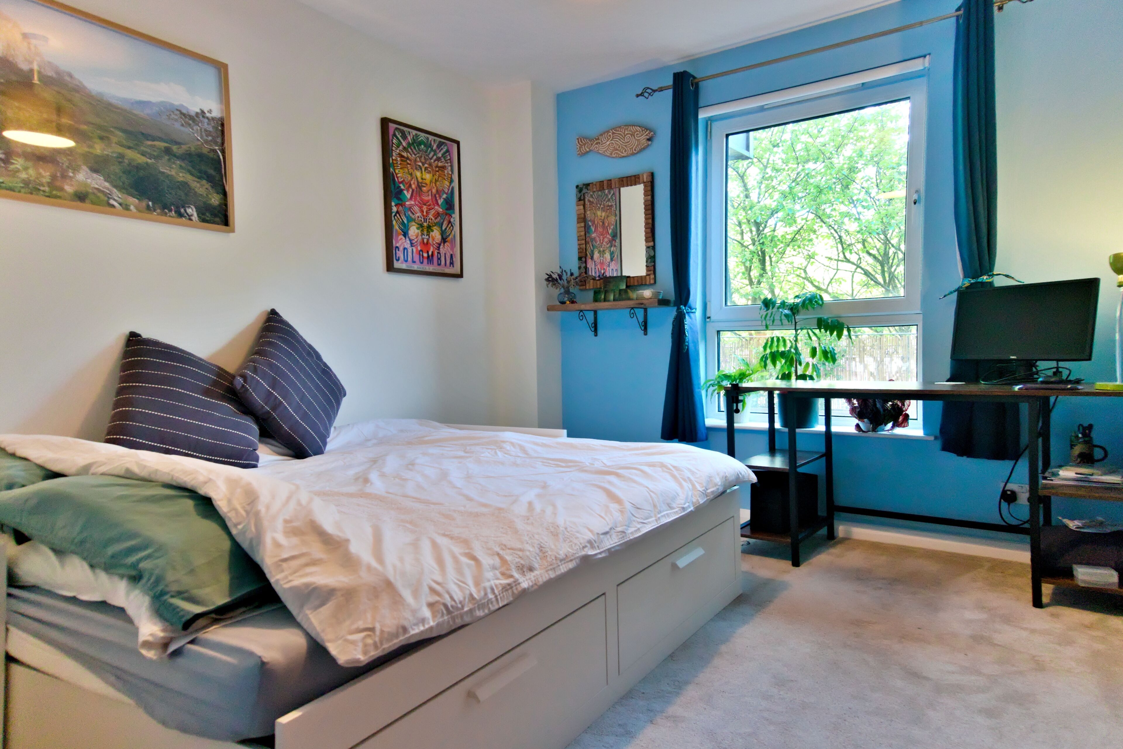 2 Schlafzimmer, Schreibtisch, kostenloses WLAN, Bettwäsche