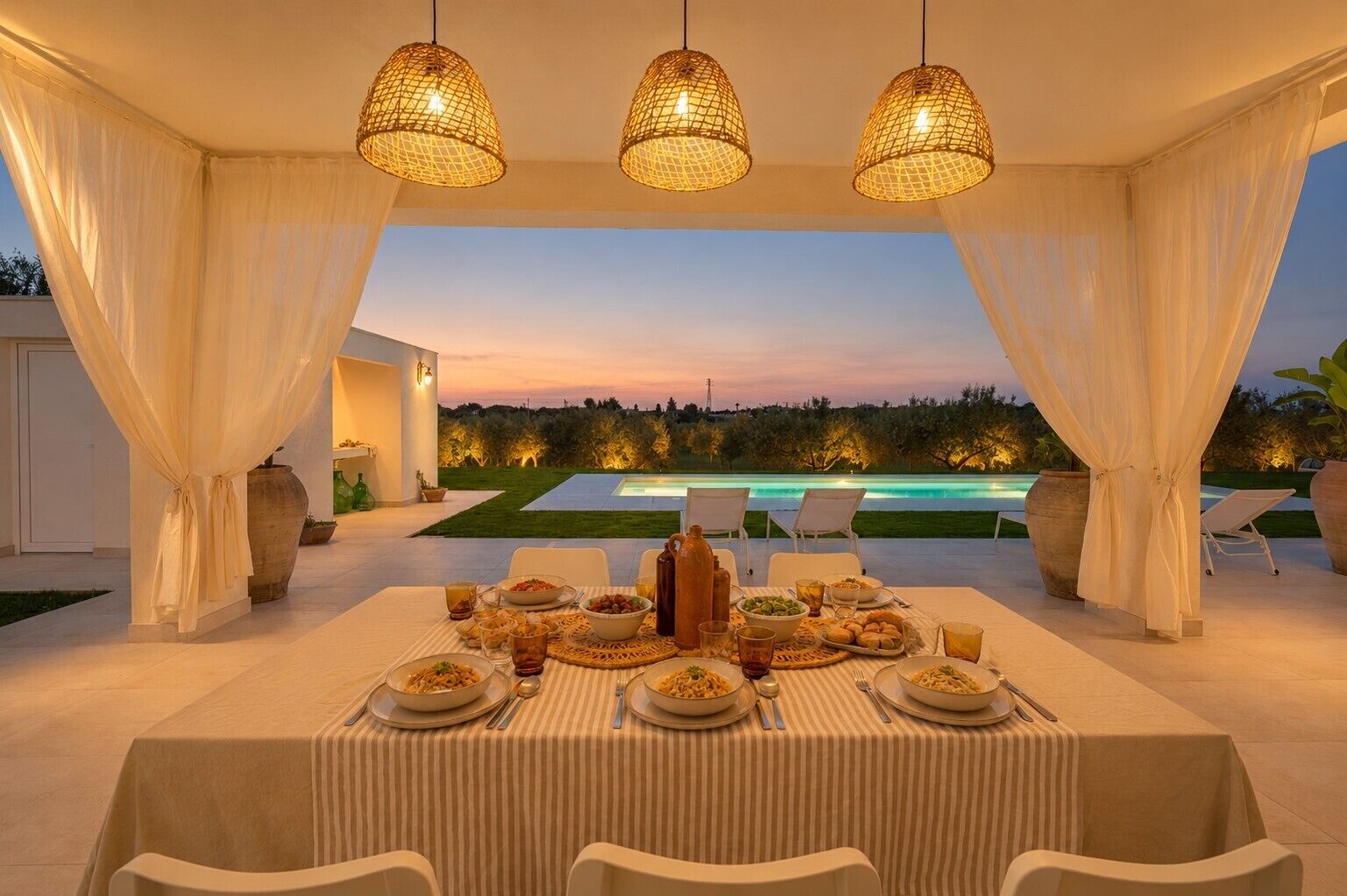 Restaurante al aire libre