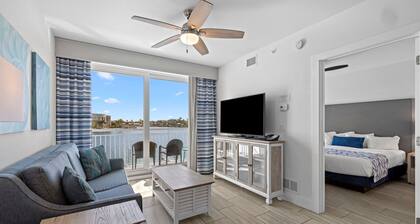 2BR Bayfront Suite w/ Marina Views | Pools & Beach