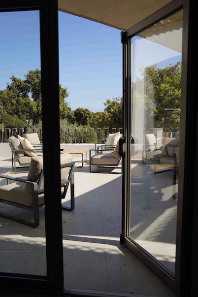 La plage à proximité | Balcon avec vue sur le parc