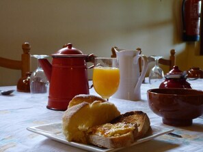 Frühstück gegen Gebühr