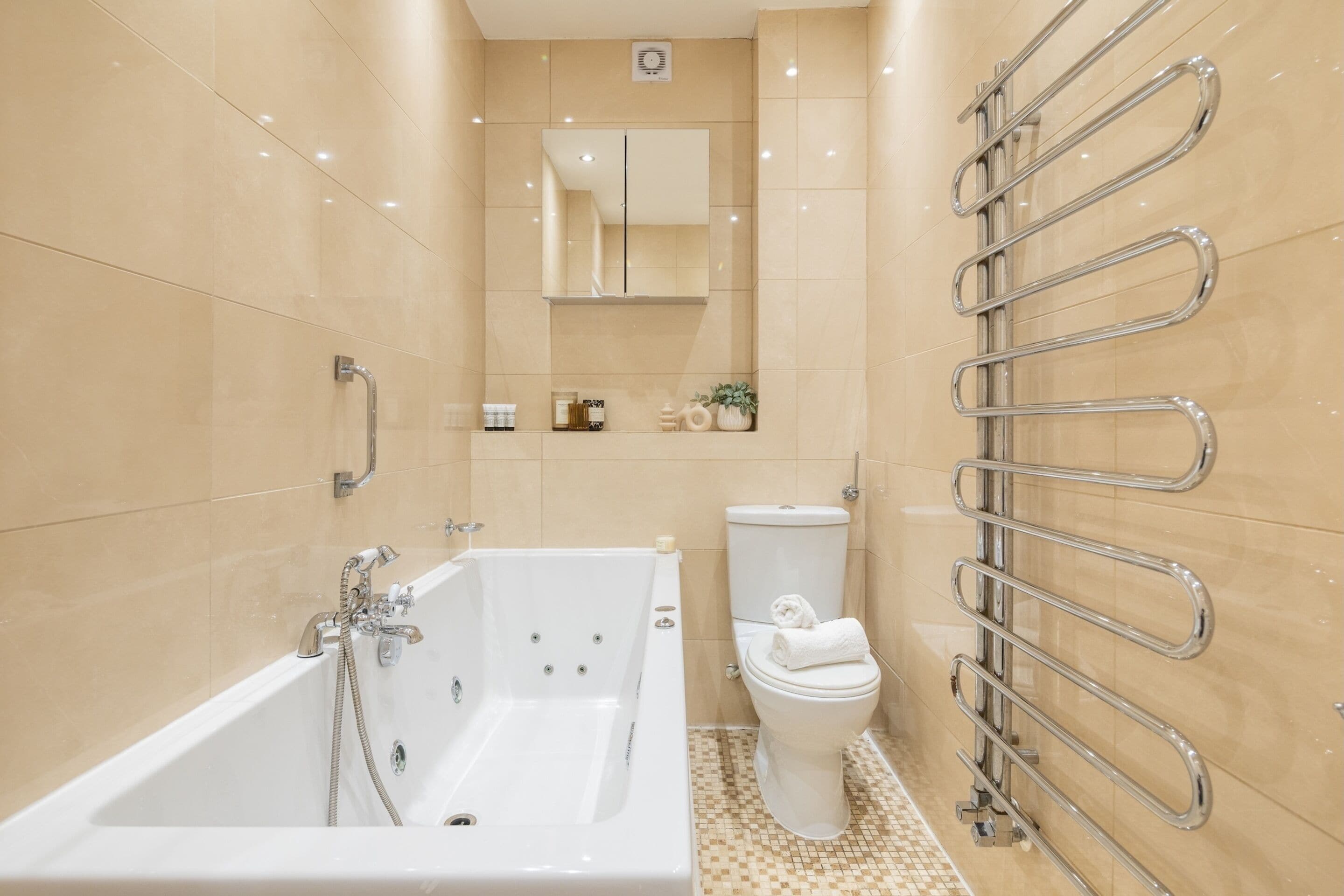 City Apartment, 2 Bedrooms, Non Smoking | Bathroom