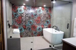 Bathroom - The Ruby Suite is our honeymoon suite. (Fredericksburg)