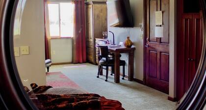 The Ruby Suite is our honeymoon suite.