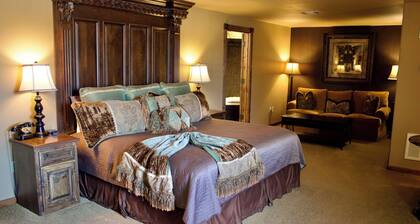 The Emerald Suite is designed to make you feel at home.