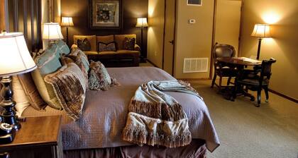 The Emerald Suite is designed to make you feel at home.