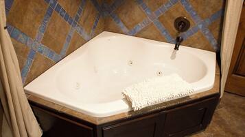Jetted bath, hair dryer