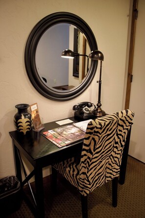 Interior - Stately and dignified, this suite ushers you in. (Fredericksburg)