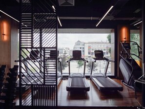 Business Double Room, City View | Fitness facility - Zyra boutique hotel  (Leskovac)