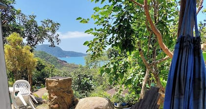 Exclusive chalet with sea and mountain views, just meters from the beach.