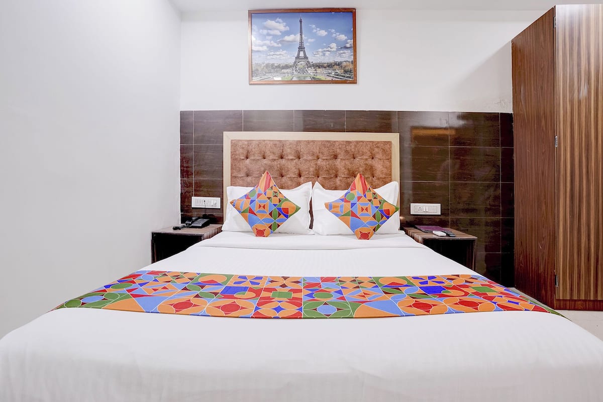 Phòng Deluxe | Bộ trải giường bằng vải cotton Ai Cập, bộ đồ giường cao cấp